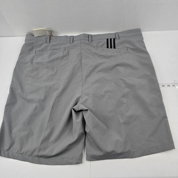 NWT Adidas golf shorts big and tall mens size 52 gray chino 5464 - Picture 3 of 12